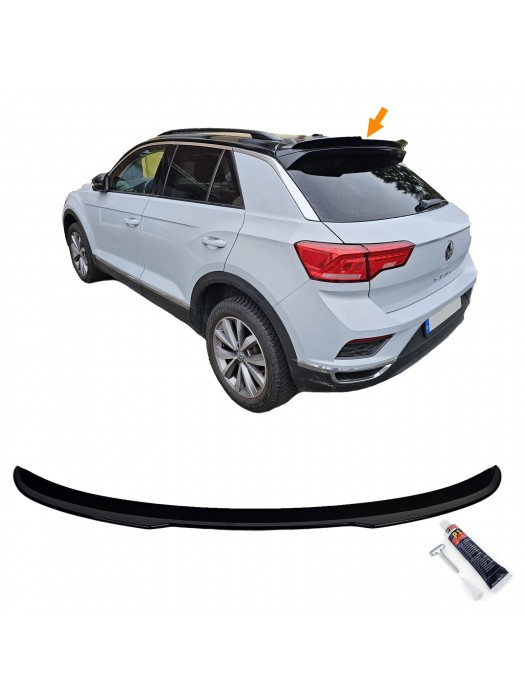 Zadní křídlo, spoiler Volkswagen T-Roc (2017+) - černé lesklé